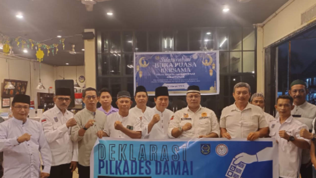 Apdesi dan Abpednas Ketapang, Kalimantan Barat Gelar Buka Puasa Bersama dan Deklarasi, Perkuat Sinergi Jelang Pilkades 2025