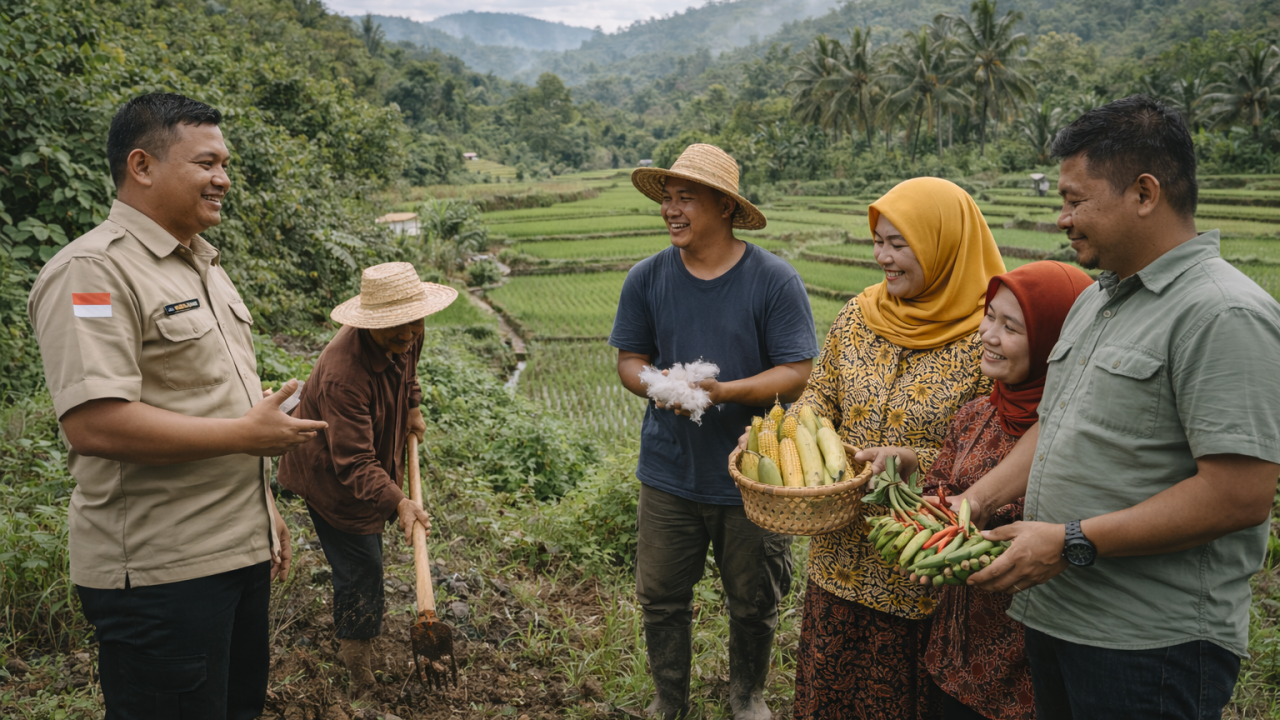 Pemberdayaan Sumber Daya Alam dan Pertanian Jadi Pilar Pembangunan Desa Deranuk