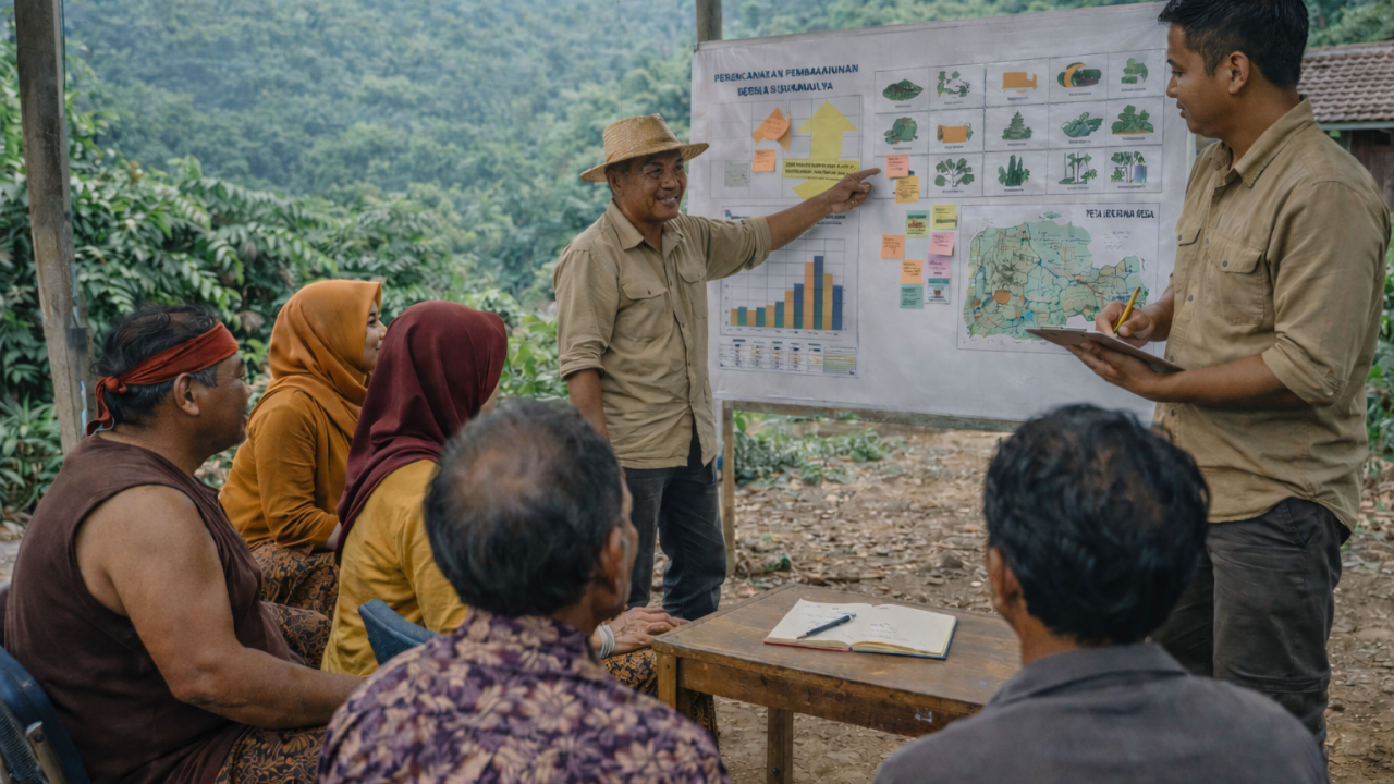 Menyiapkan Arah Pembangunan dan Masa Depan Desa Asam Jelai Secara Bertahap