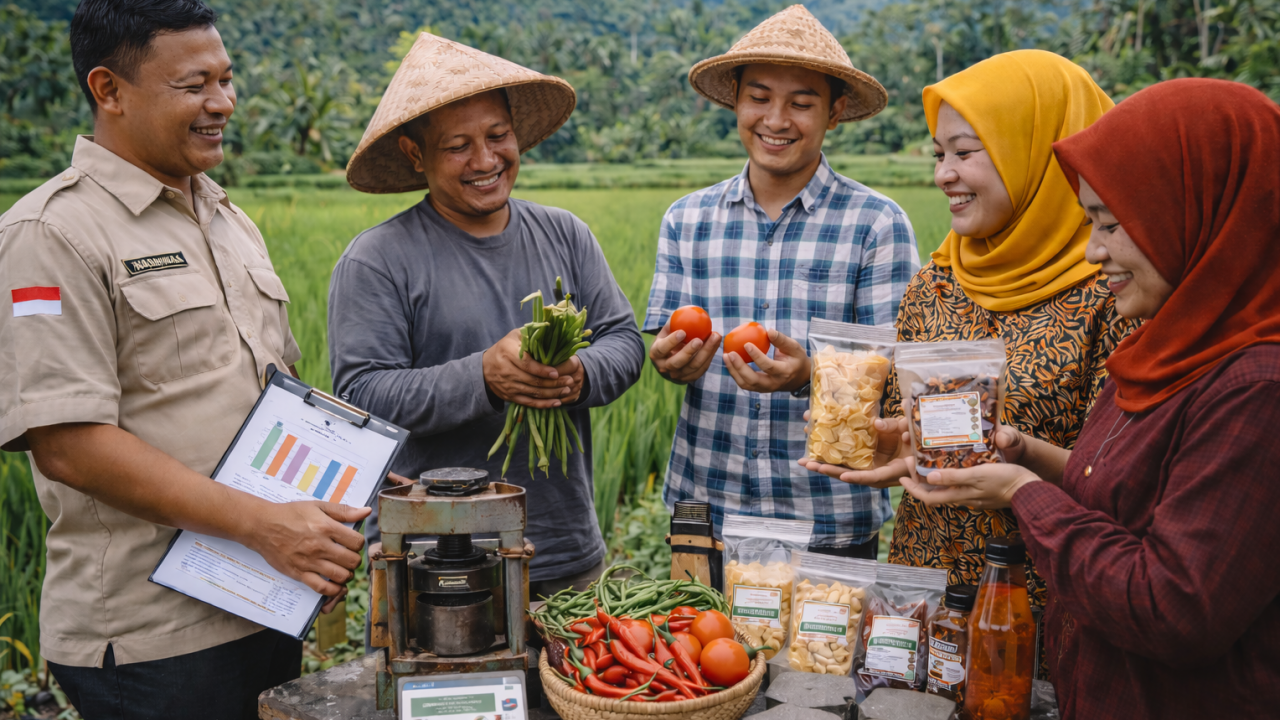 Daya Tarik Alam dan Diversifikasi Panen Jadi Peluang Ekonomi Desa Kusik Batu Lapu