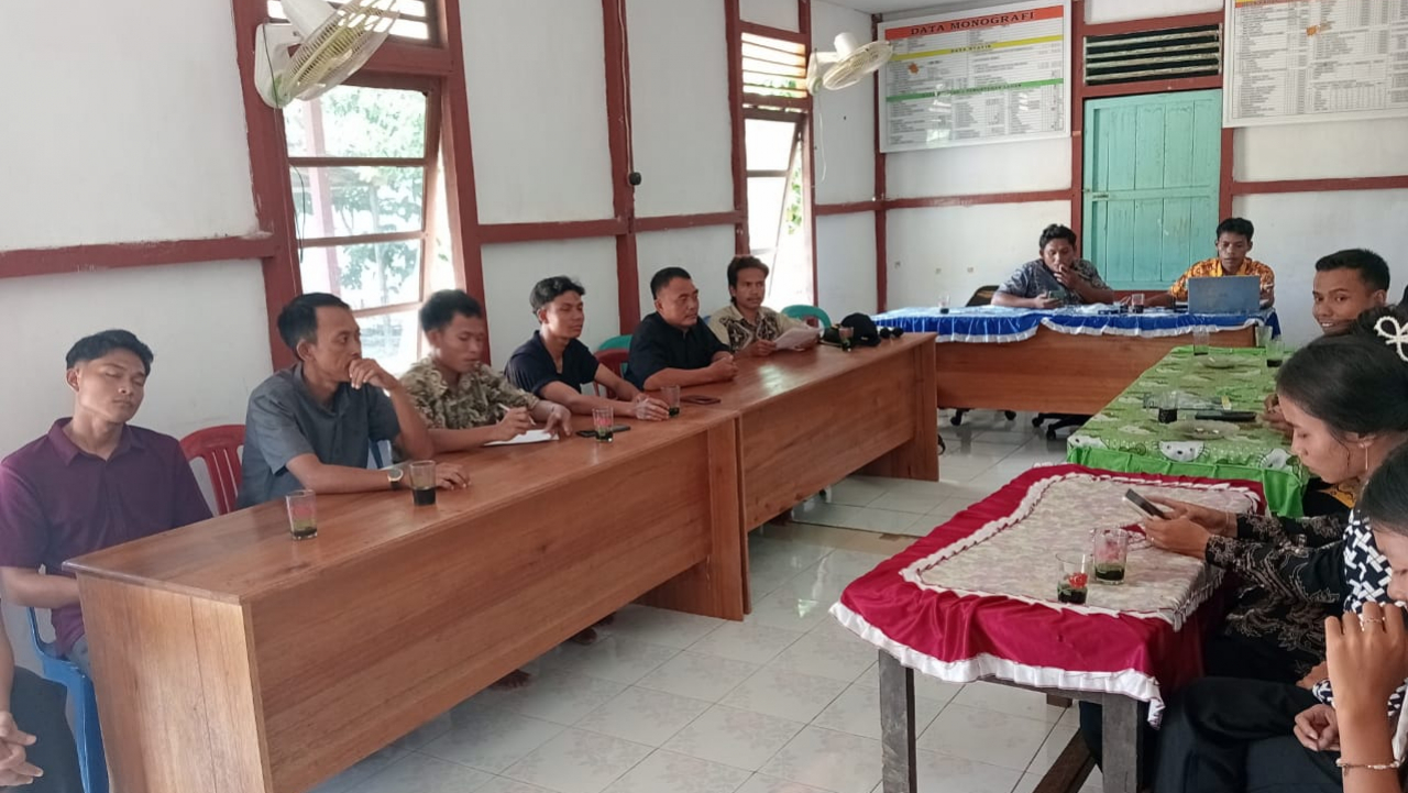 Musdes Pendirian Koperasi Merah Putih di Desa Karang Dangin