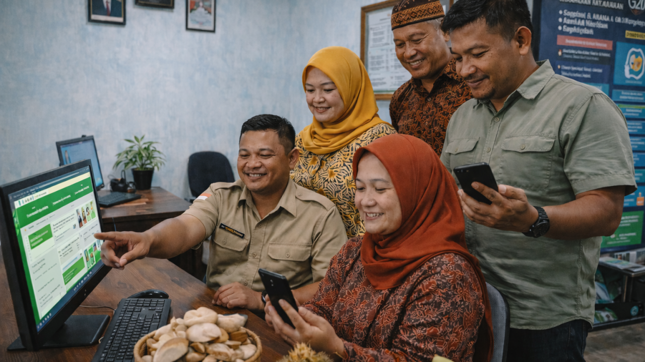 Melangkah ke Era Digital: Desa Karang Dangin Menata Pelayanan dan Informasi Desa Secara Bertahap