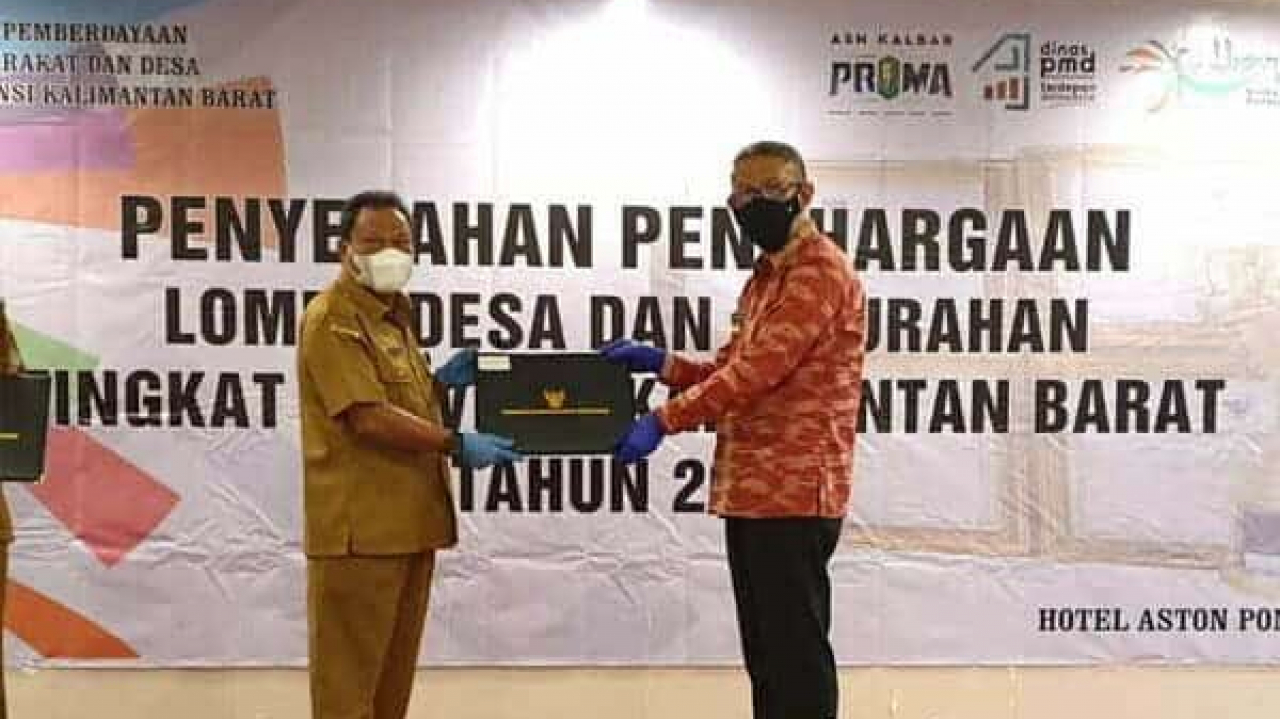 Wabup Wahyudi Apresiasi Prestasi Desa Semitau Hulu Juara Lomba Desa se-Kalbar