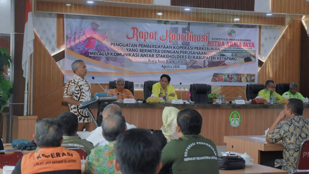 Bupati Ketapang Dorong Koperasi Perkebunan Berdayakan Ekonomi Masyarakat