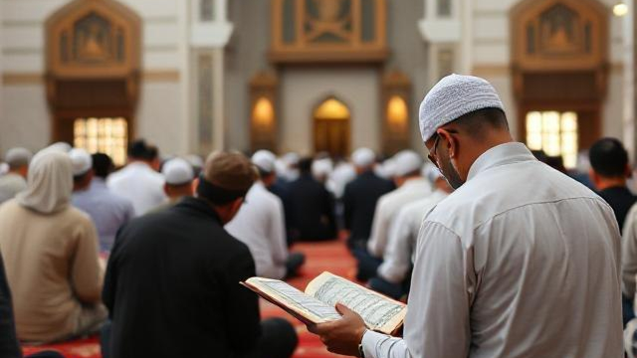 Kapolres Ketapang dan Warga Desa Kali Nilam Laksanakan Sholat Subuh Berjamaah dan Tadarus Al-Qur’an