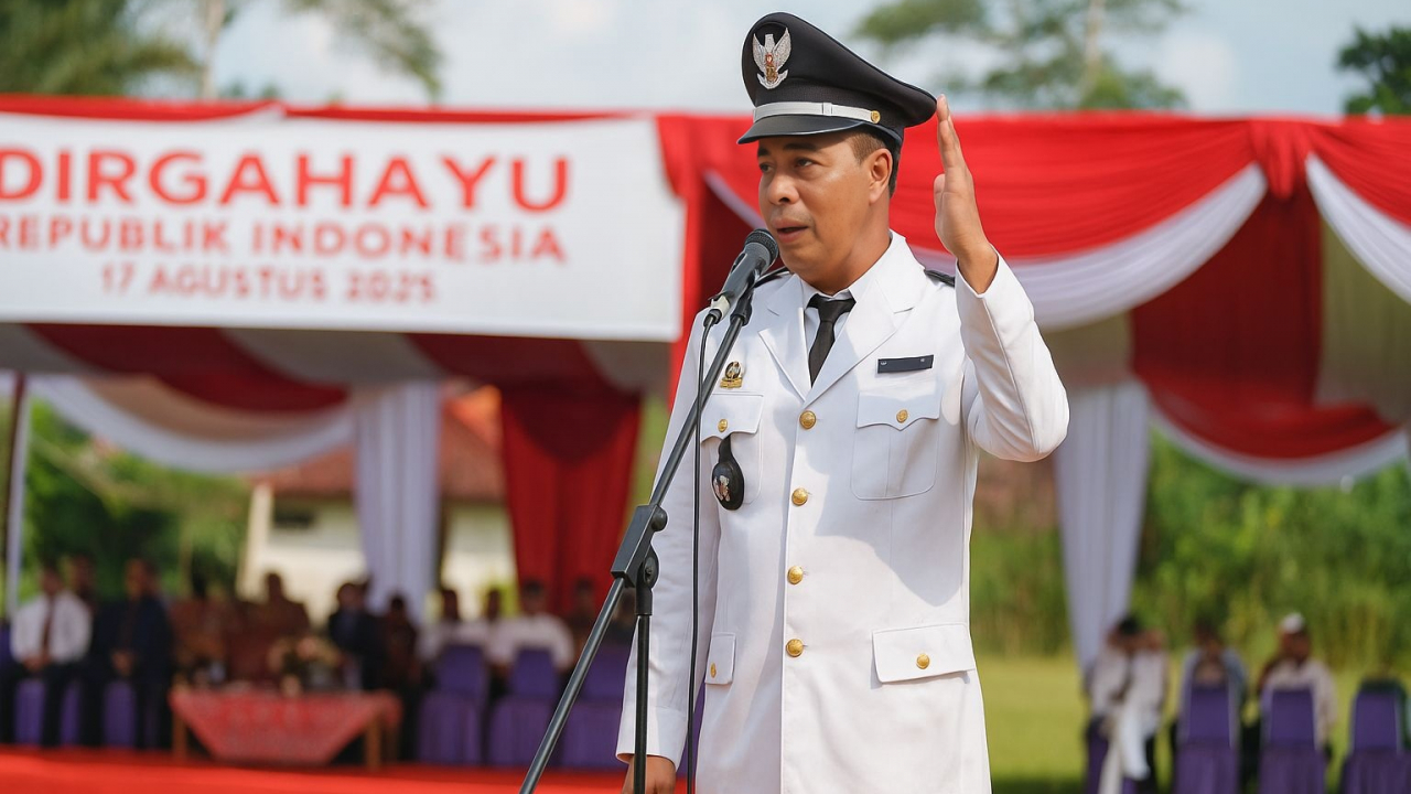 Desa Paya Kumang Gelar Upacara HUT RI ke-80, Kepala Desa Tekankan Persatuan dan Kemandirian
