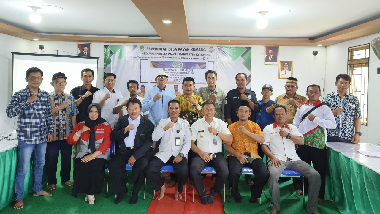 Pembentukan Koperasi Merah Putih di Desa Paya Kumang