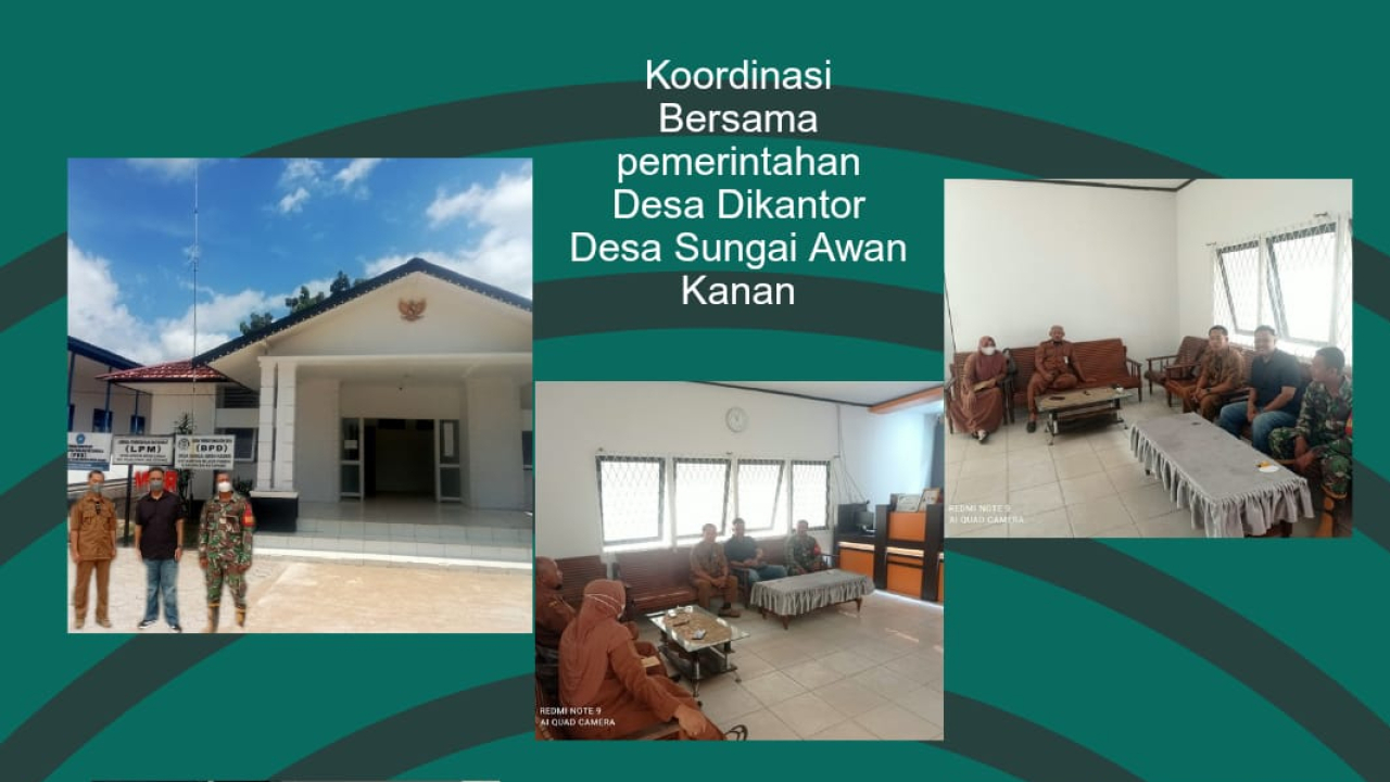 Kunjungan Manager Kopdes ke Desa Sungai Awan Kanan Ketapang