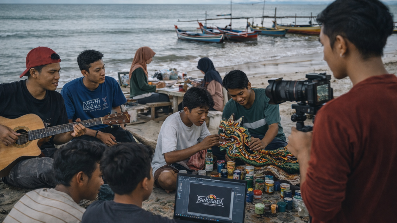 Peran Pemuda Desa Sungai Kinjil dalam Mendorong Kreativitas Komunitas