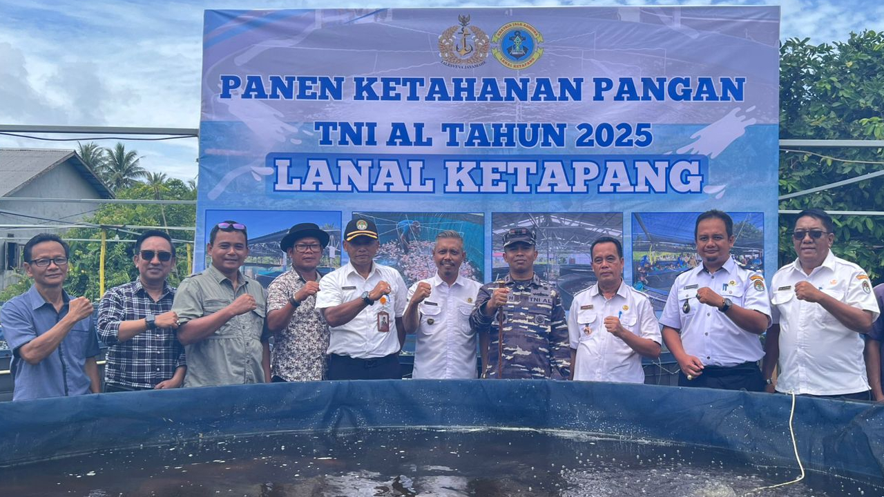 Panen Ketahanan Pangan TNI AL: Dukungan Pemerintah Desa Baru