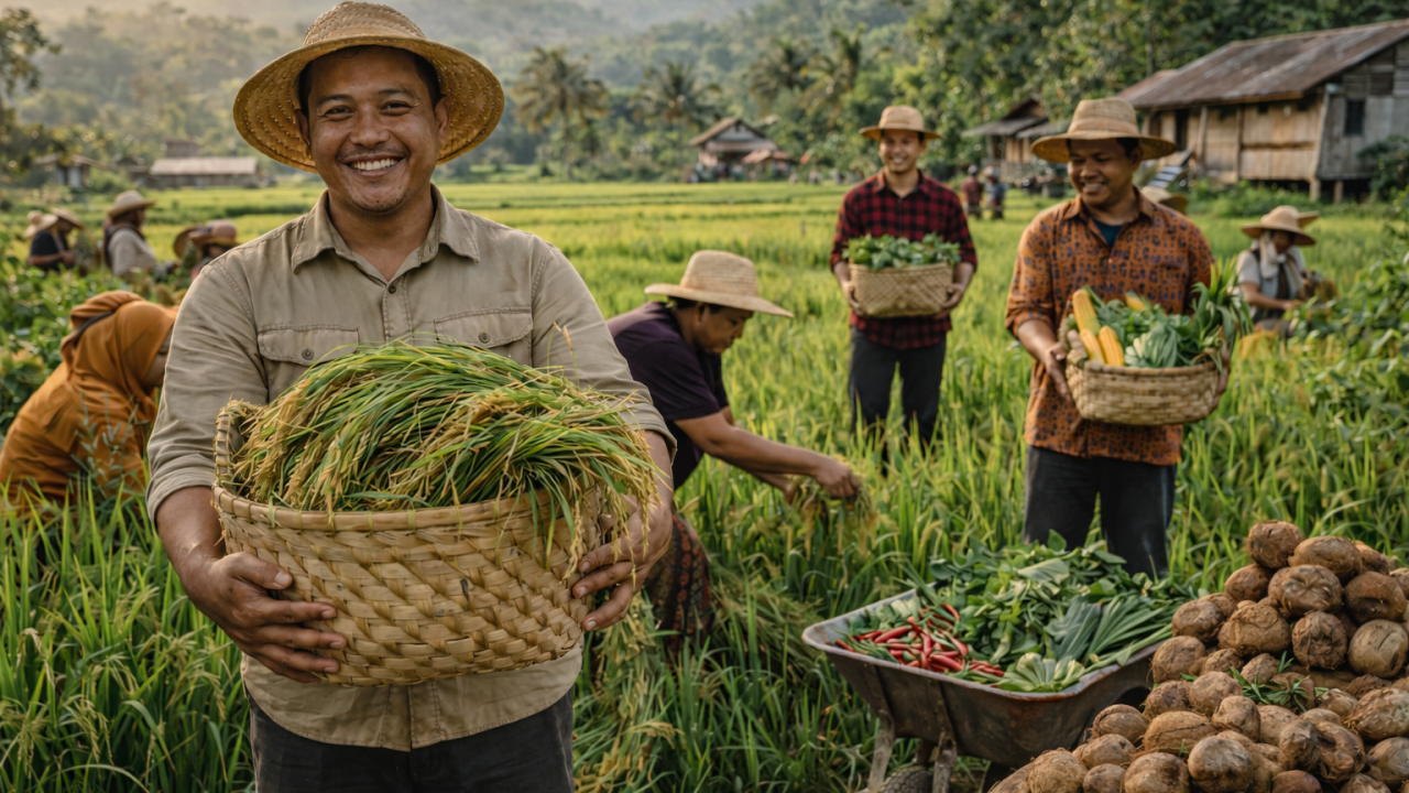 Pertanian Terpadu Jadi Pilar Ketahanan Ekonomi Masyarakat Desa Senduruhan