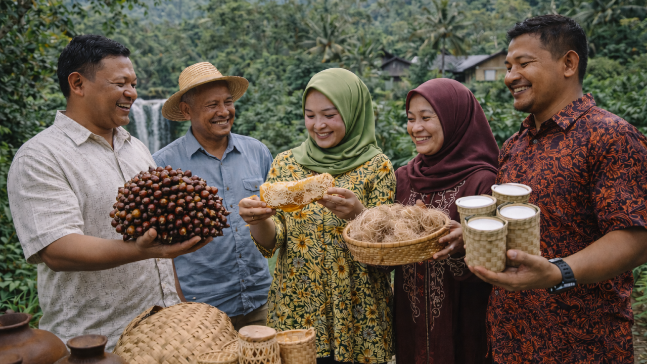 Menggali Potensi Alam dan Kerajinan Lokal di Desa Cinta Manis