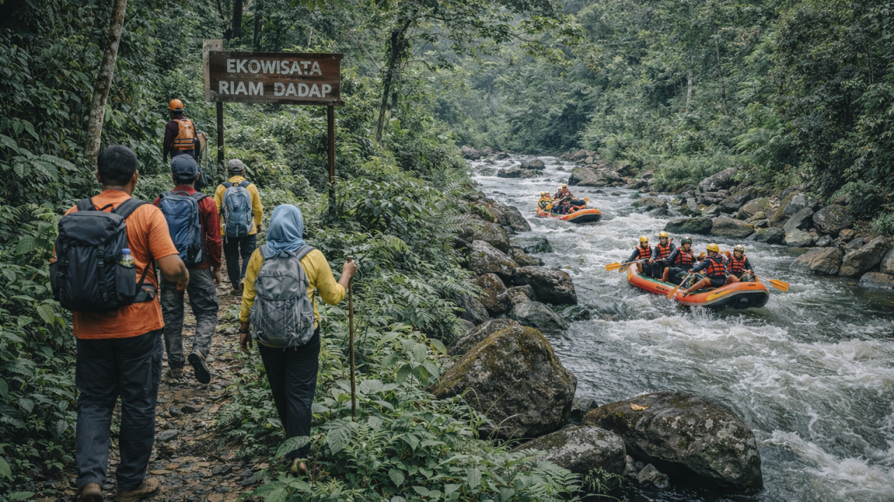 Memperkenalkan Ekowisata Sungai dan Hutan Riam Dadap sebagai Motor Pemberdayaan Komunitas