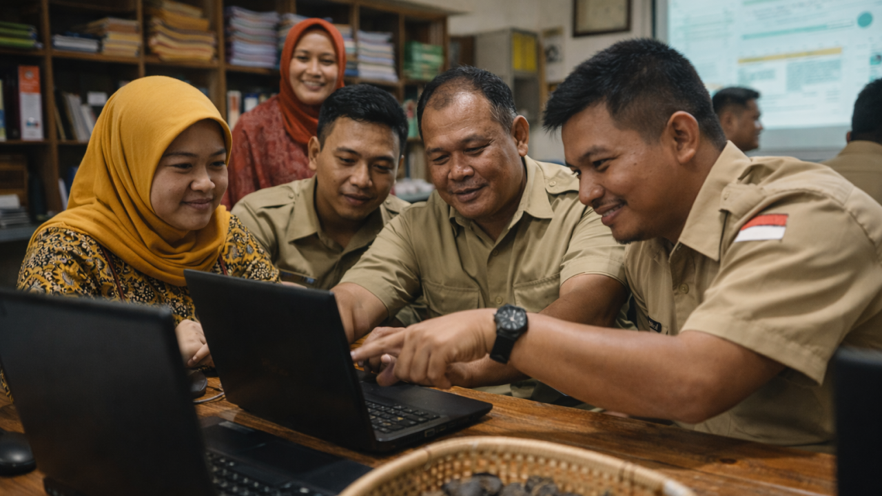 Peningkatan Kapasitas Digital Buka Arah Baru Pelayanan dan Promosi Potensi Desa Krio Hulu