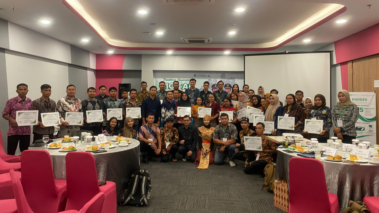 Pelatihan Digides di Desa Krio Hulu