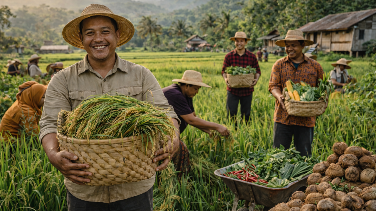 Menguatkan Kemandirian Ekonomi Masyarakat Desa Kenyabur melalui Potensi Tanaman Pangan dan Perkebunan
