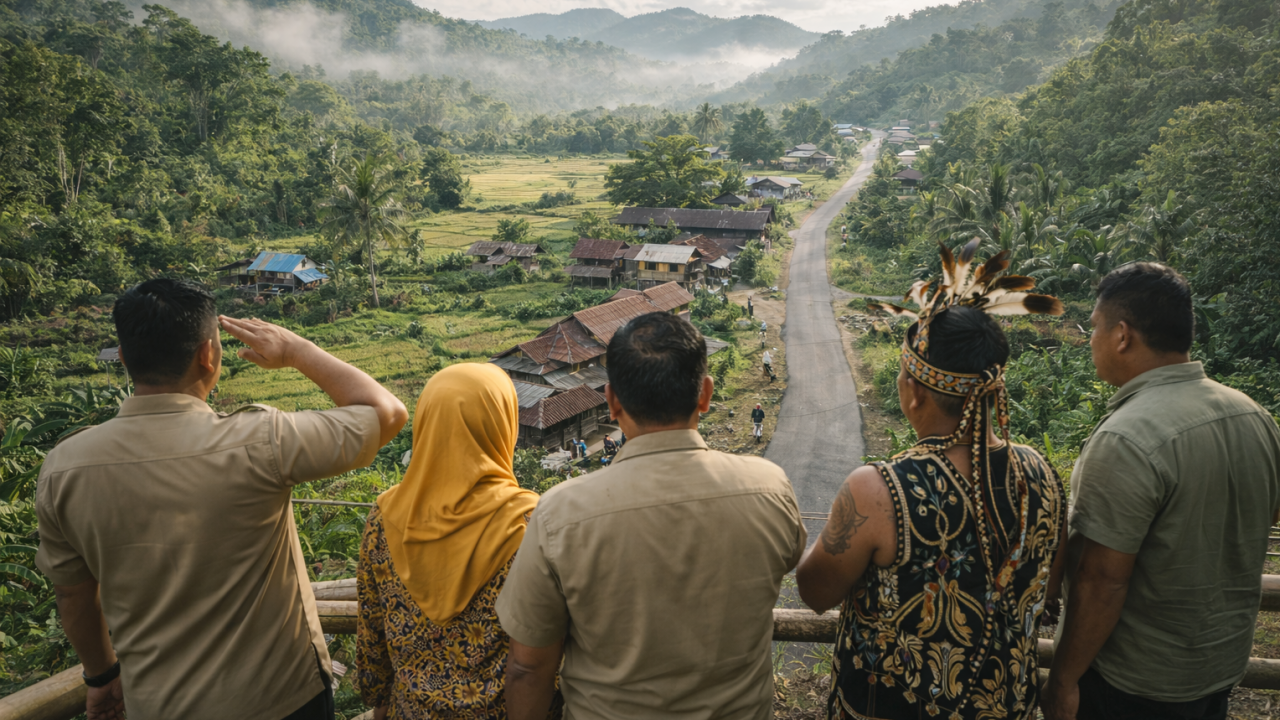 Menguatkan Potensi Alam dan Kebudayaan: Desa Sunge Bengaras Arahkan Pembangunan Berbasis Lingkungan