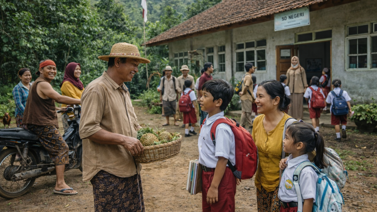 Peran Masyarakat Desa Gema dalam Menjaga Akses Pendidikan Anak