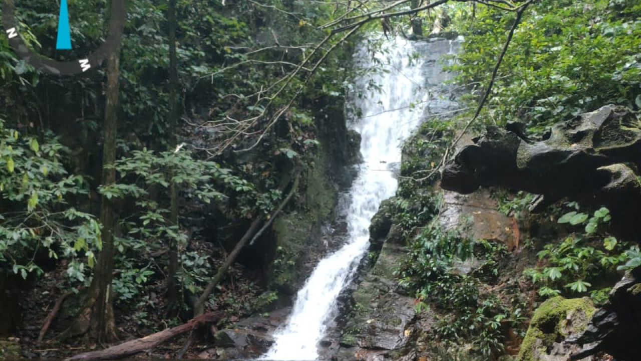 Wisata Alam Air Terjun Bangka Desa Mekar Raya
