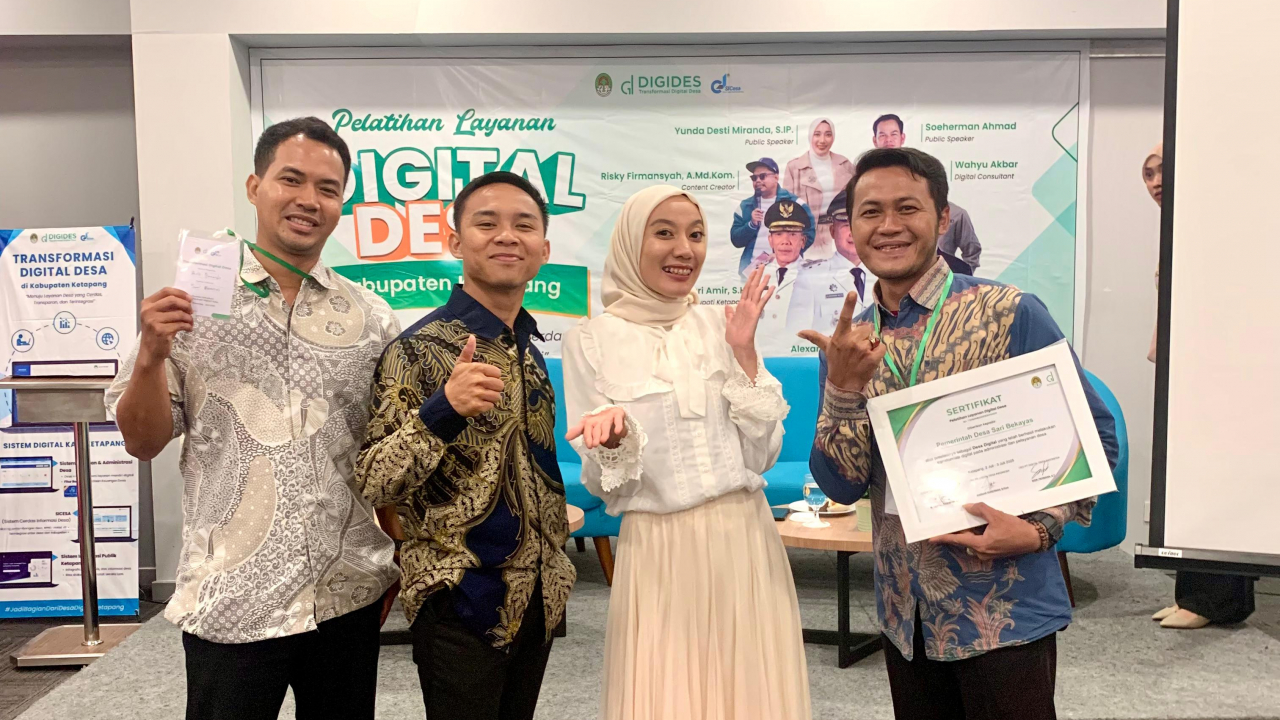 BIMTEK DIGIDES 2025 KOMITMEN DESA SARI BEKAYAS UNTUK TERUS ADAPTIF DALAM PELAYANAN DIGITAL DESA