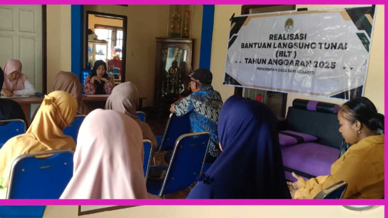 REALISASI PENYALURAN BLT DANA DESA TRIWULAN II