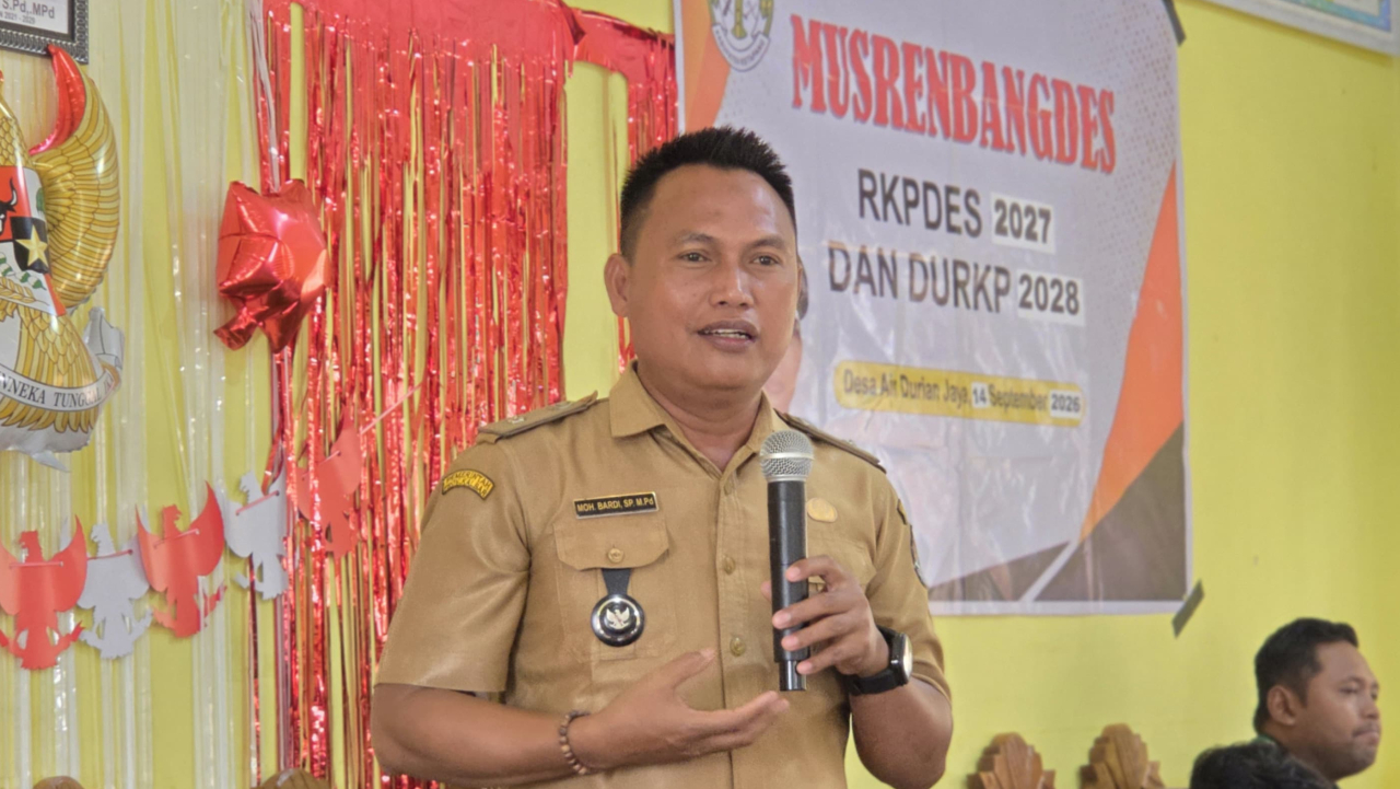PEMDES air durian jaya melaksanakan MUSDES  RKPDES tahun anggaran 2027 dan DURKP tahun 2028