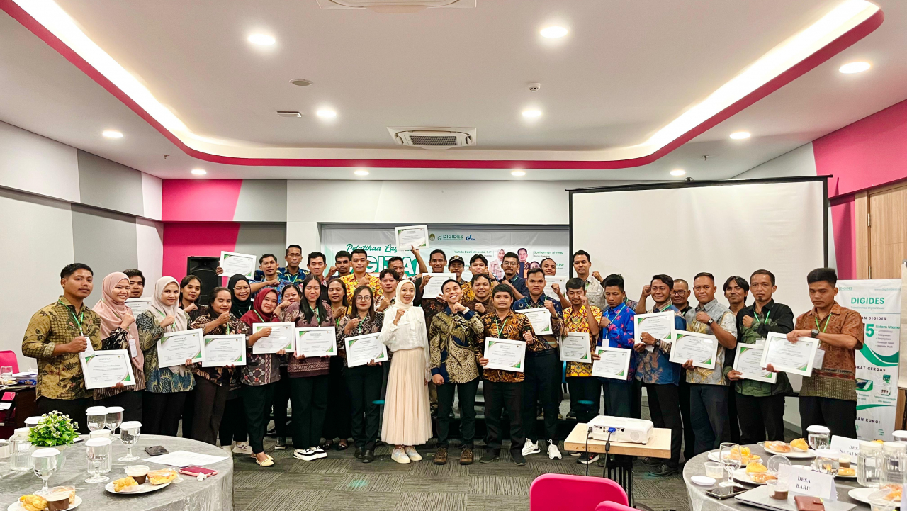 Pelatihan Aplikasi Digides di Desa Banda Sari