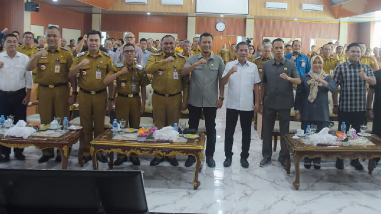 WAKIL BUPATI KETAPANG BUKA FORUM KONSULTASI PUBLIK RANWAL RPJMD 2025-2029, BUPATI SAMPAIKAN ARAHAN SECARA DARING
