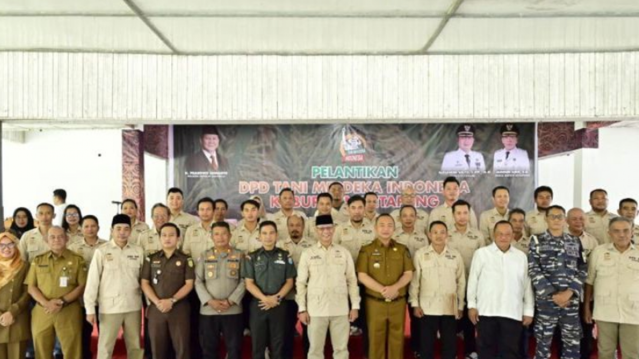 DPD Tani Merdeka Indonesia Ketapang Kalbar Siap Sukseskan Program Swasembada Pangan