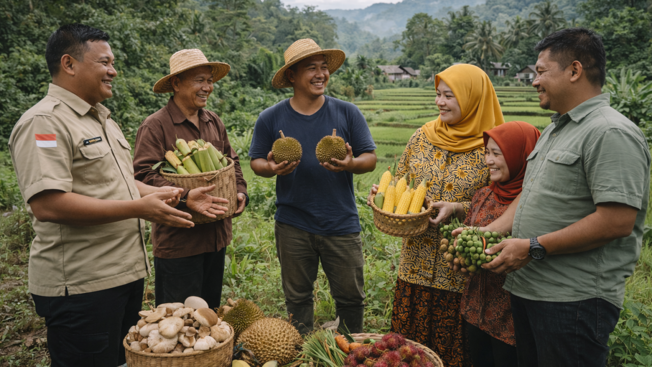 Desa Muntai Maksimalkan Potensi Pertanian dan Hasil Hutan untuk Meningkatkan Kesejahteraan Warga