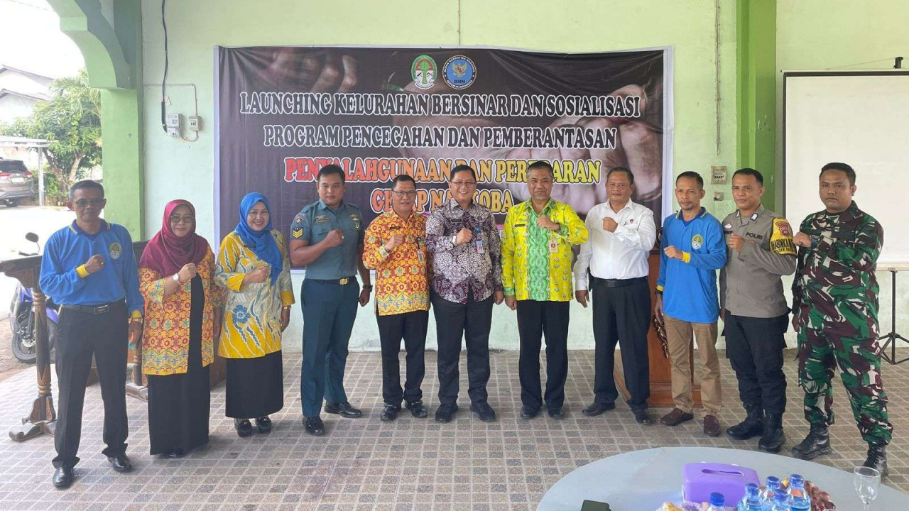 BNN Kalbar dan Pemkab Ketapang Luncurkan Desa Bersinar