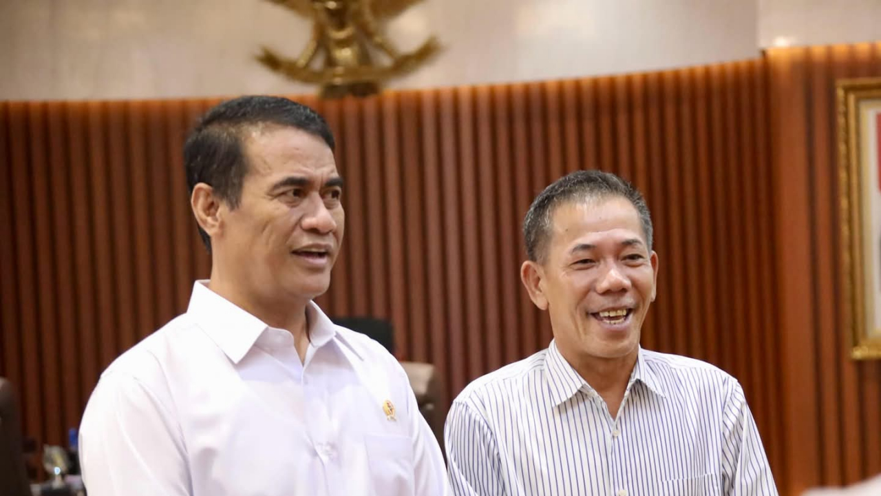 Wabup Jamhuri Amir Bertemu Menteri Pertanian, Bahas Kolaborasi Wujudkan Ketahanan Pangan