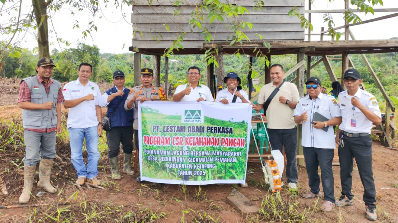 Desa Pebihingan Gelar Penanaman Jagung Hibrida dan Pelepasan Bibit Ikan untuk Dukung Ketahanan Pangan menuju Asta Cita Presiden RI, Indonesia Emas 2045
