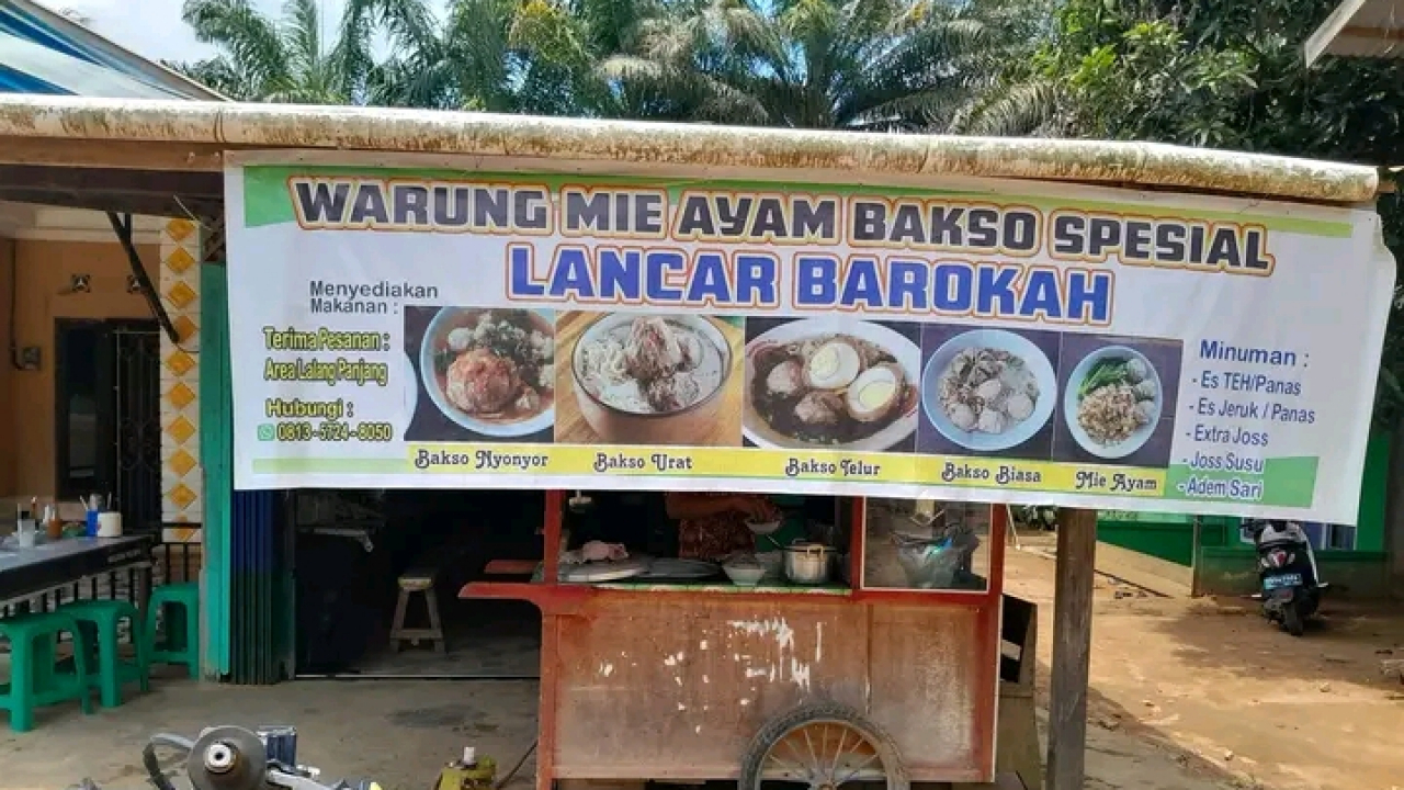 Warung mie ayam bakso spesial lancar barokah