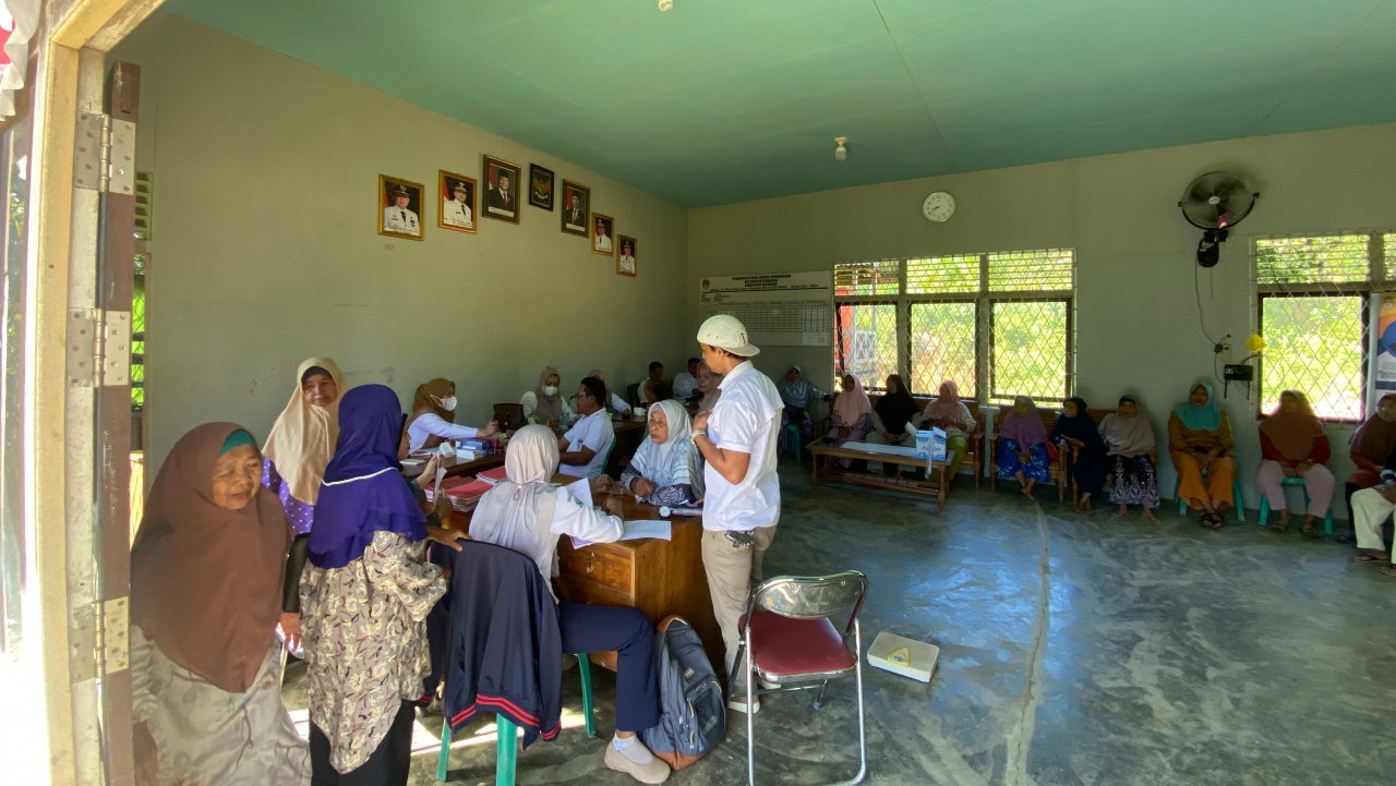 Posyandu Terintegrasi di Desa Muara Gerunggang