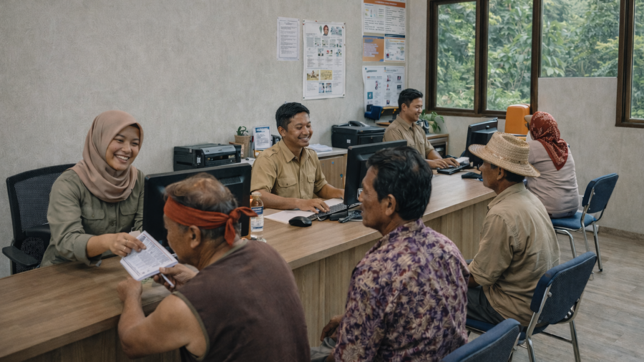 Pelayanan Administrasi Desa Muara Gerunggang Ditingkatkan untuk Kemudahan Warga
