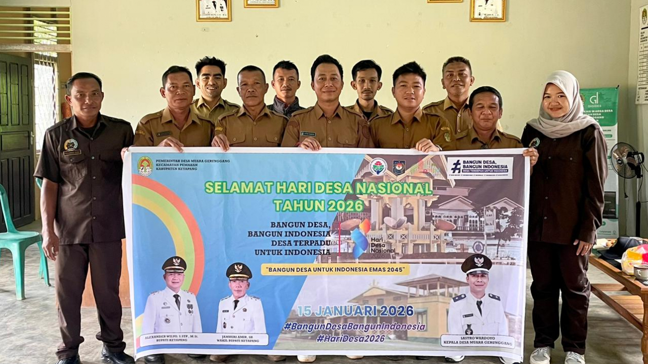 PEMDES MUARA GERUNGGANG IKUT MERAYAKAN HARI DESA NASIONAL TAHUN 2026