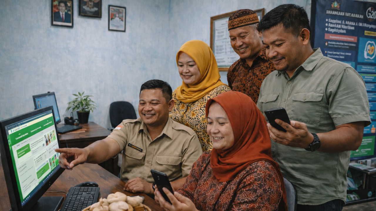 Desa Usaha Baru Siapkan Fondasi Administrasi Desa Menuju Layanan Publik Modern