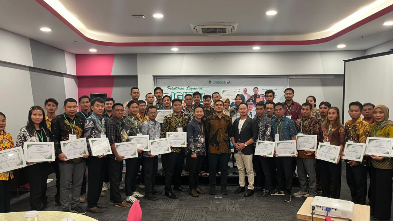 Pemerintah Desa Beringin Jaya Ikuti Pelatihan Digitalisasi Desa di Ketapang