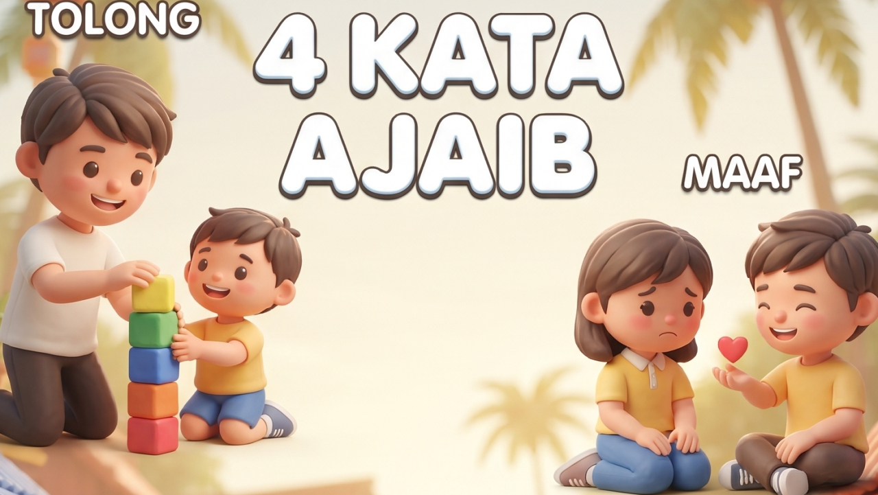 4 Kata Ajaib yang Perlu Dibiasakan dalam Kehidupan Sehari-hari