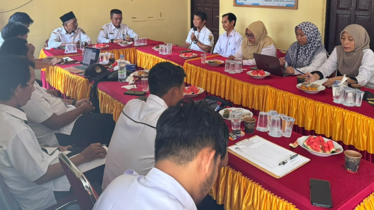 Forum Komunikasi Sekdes se-Kecamatan Sungai Melayu Rayak Bahas Percepatan RKP Desa