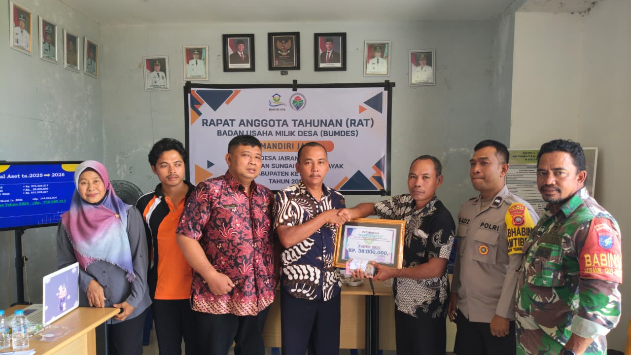 Transparan & Inovatif: BUMDes Mandiri Jaya Jairan Jaya Raup PAD Rp38 Juta, Kades Andoi Siapkan Ekspansi Usaha