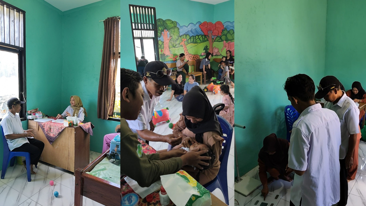 Kades Jairan Jaya Kawal Langsung Distribusi Vitamin A di Posyandu Cempaka Putih: "Kesehatan Adalah Investasi yang Tak Boleh Terpangkas"