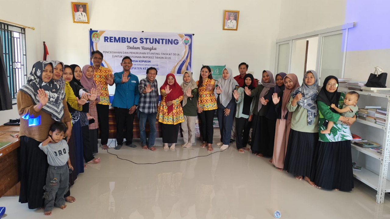 REMBUG STUNTING Dalam Rangka Pencegahan Dan Penurunan Stunting Tingkat Desa ( Untuk Penyusunan RKPDES ) Tahun 2026 || Desa Kepuluk