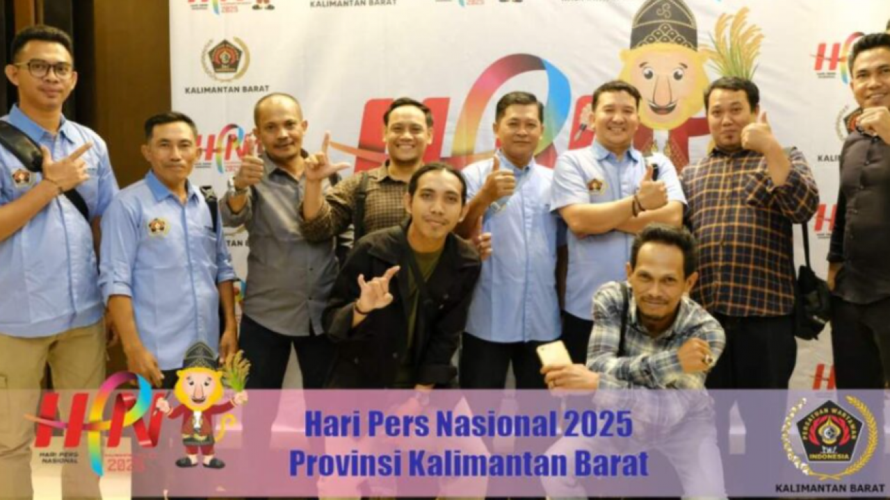 Wartawan Ketapang dan Kayong Utara Ikut Meriahkan Hari Pers Nasional Provinsi Kalbar di Pontianak