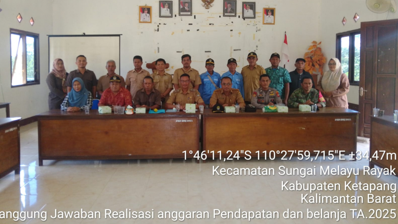 Laporan Pertanggung Jawaban APBDes Ta.2025