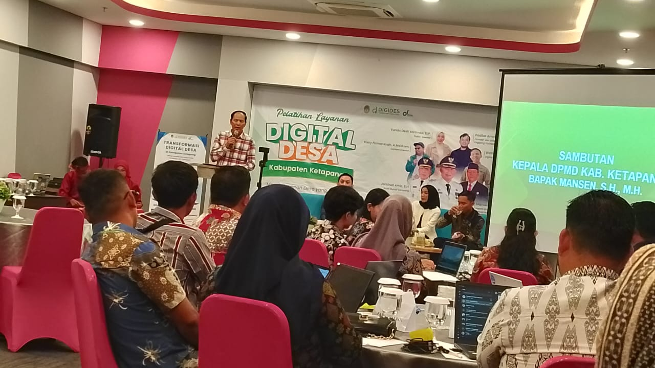 Kegiata Bimtek Digitalisasi Desa Tgl 21-22 April 2025