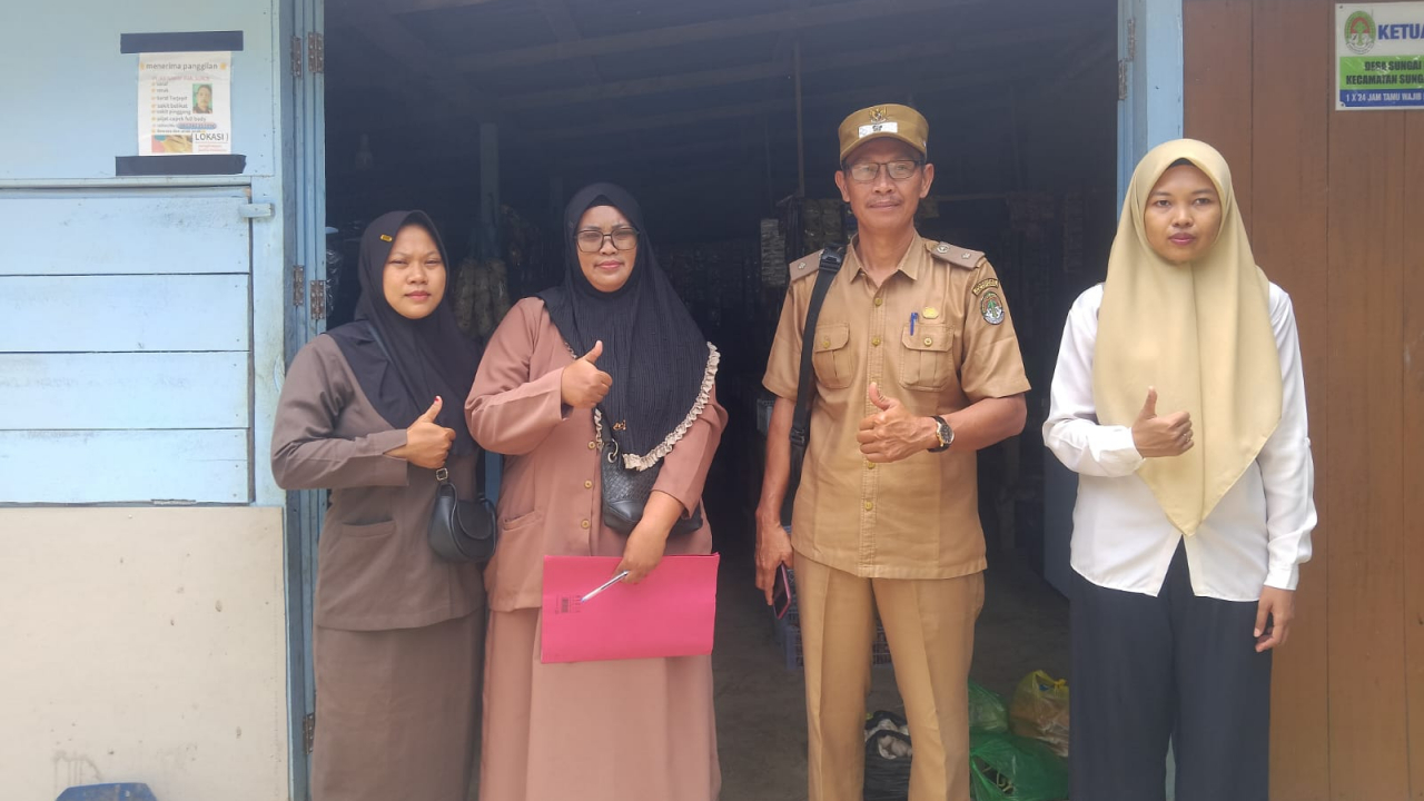 Sidak Ketersediaan Sembako dan Kadaluarsa di Toko sekitar Sungai Melayu Jaya