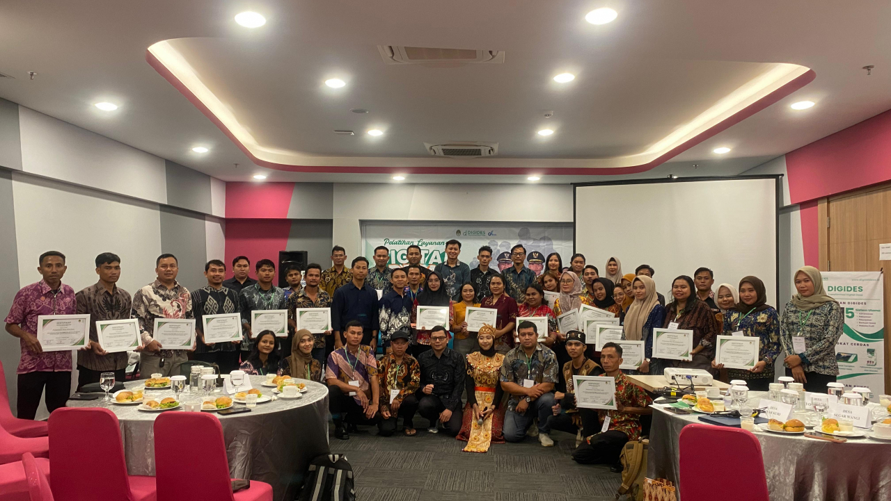 PELATIHAN DIGIDES Perangkat Desa Sungai Melayu