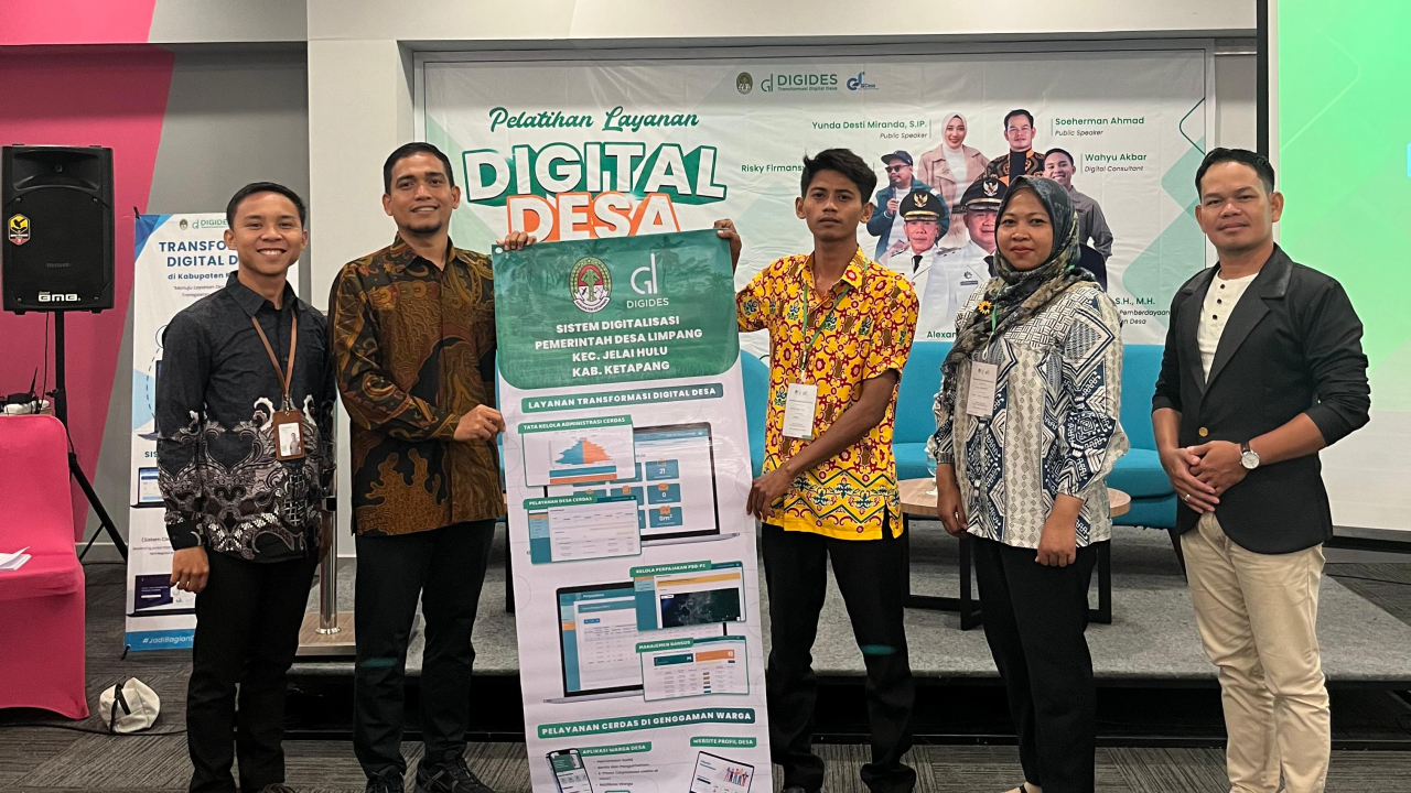 Pembukaan Kegiatan Pelatihan Digitalisasi Desa